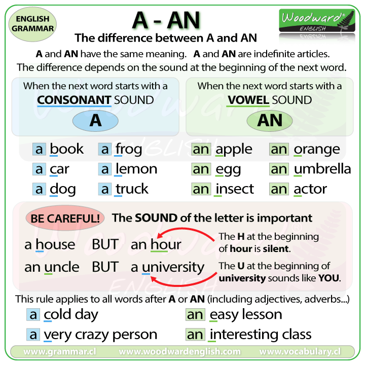 A/an, the, no article – the use of articles in English - Test-English